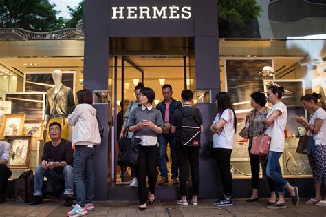 hermes value preposition in china|hermes sales in china.